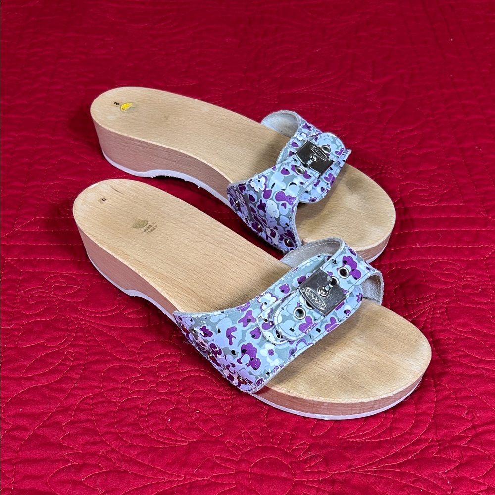 Vintage Dr. Scholl’s Original Wooden Exercise Sandals